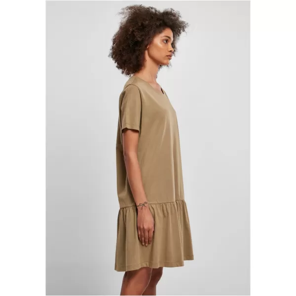  Dámske šaty mestské klasiky TB4104 khaki 