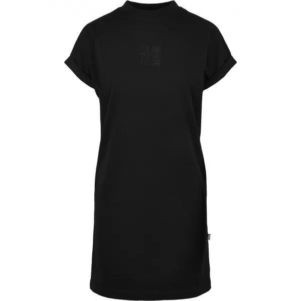  Dámske šaty URBAN CLASSICS TB4089 Čierna/čierna 