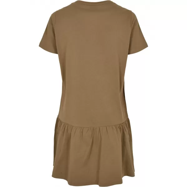  Dámske šaty mestské klasiky TB4104 khaki 