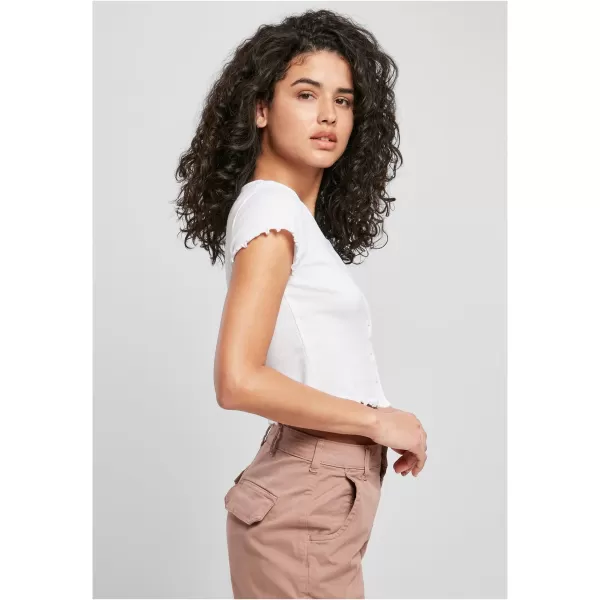  Dámska t -shirt URBAN CLASSICS TB4103 biela 