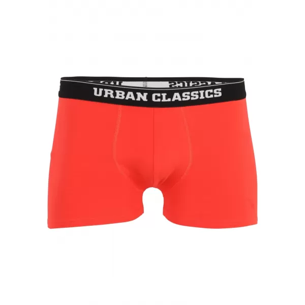  Pánske boxery URBAN CLASSICS TB4503 Nicolaus AOP/Treegreen/Popred 