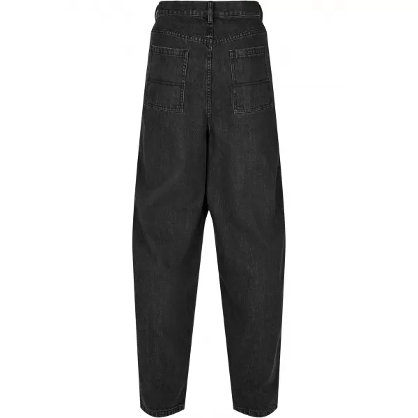  Pánske džínsy URBAN CLASSICS TB4461 Čierna kyselina umýva 