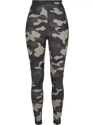 Legíny žien URBAN CLASSICS TB3424 Dark Camo