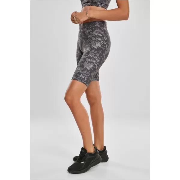  Dámske šortky URBAN CLASSICS TB3423 Dark Digital Camo 