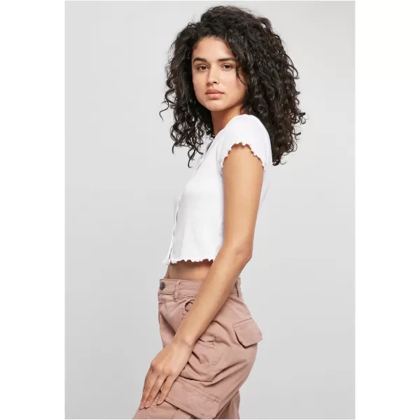  Dámska t -shirt URBAN CLASSICS TB4103 biela 
