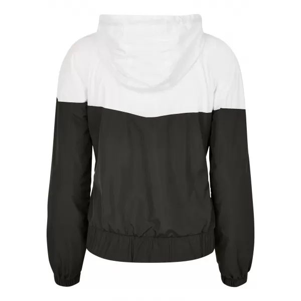  Dámska bunda URBAN CLASSICS TB3638 biela/čierna 