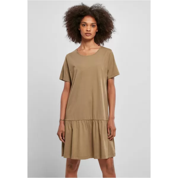  Dámske šaty mestské klasiky TB4104 khaki 