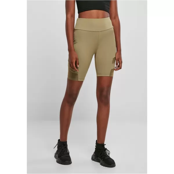  Dámske šortky URBAN CLASSICS TB4354 khaki 