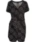 Dámske kombinézy URBAN CLASSICS TB4096 Black Flower