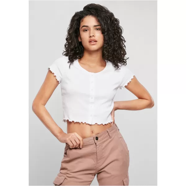  Dámska t -shirt URBAN CLASSICS TB4103 biela 
