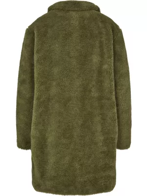 Dámsky kabát mestská klasika TB3058 Olive