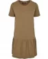 Dámske šaty mestské klasiky TB4104 khaki
