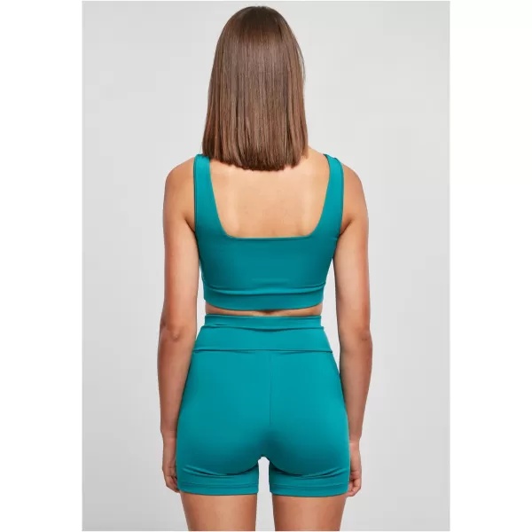 Dámska podprsenka URBAN CLASSICS TB4801 Water GREEN 