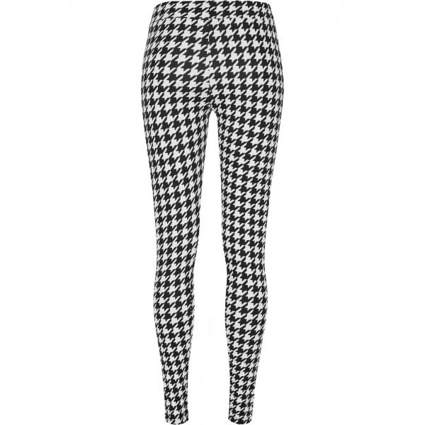  Legíny žien URBAN CLASSICS TB4771 Black Houndstooth 
