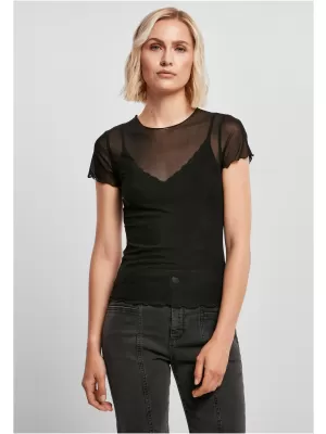 Dámska t -shirt URBAN CLASSICS TB4770 čierna