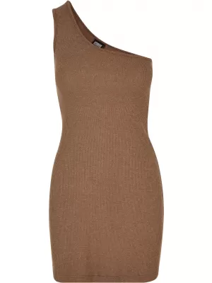 Dámske šaty mestské klasiky TB5972 Dark Khaki