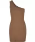 Dámske šaty mestské klasiky TB5972 Dark Khaki