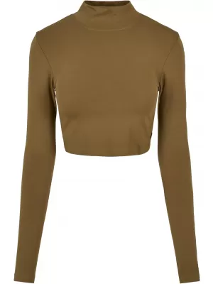 Dámska T -shirt URBAN CLASSICS TB4749 Tini Olive