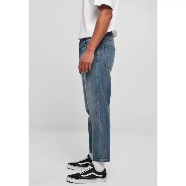  Pánske džínsy URBAN CLASSICS TB5591 Mid Deep BLUE 