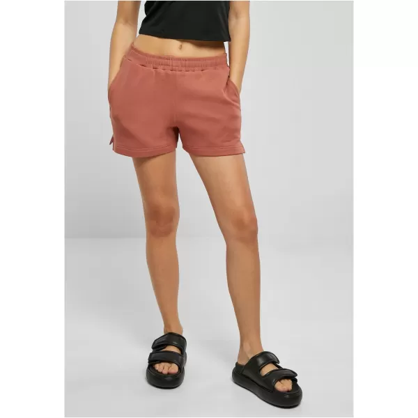  Dámske šortky URBAN CLASSICS TB5998 Terracotta 