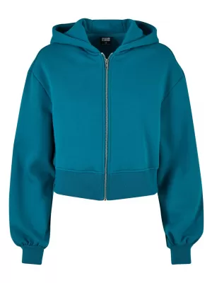 Dámska mikina URBAN CLASSICS TB4766 Water GREEN
