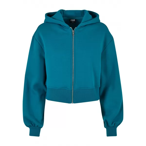  Dámska mikina URBAN CLASSICS TB4766 Water GREEN 