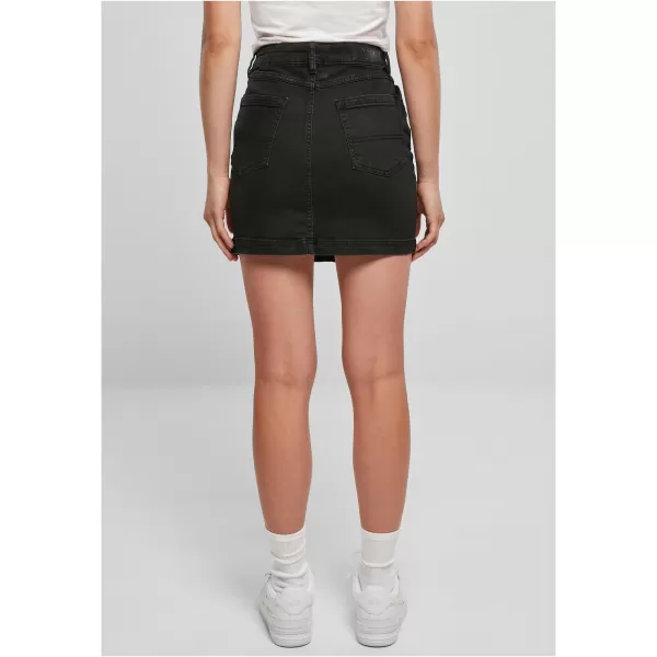  Dámska sukňa URBAN CLASSICS TB4799 Black Washed 