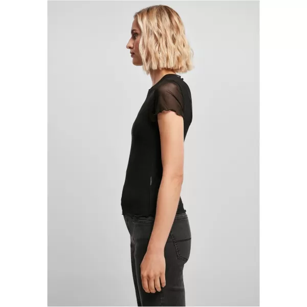  Dámska t -shirt URBAN CLASSICS TB4770 čierna 