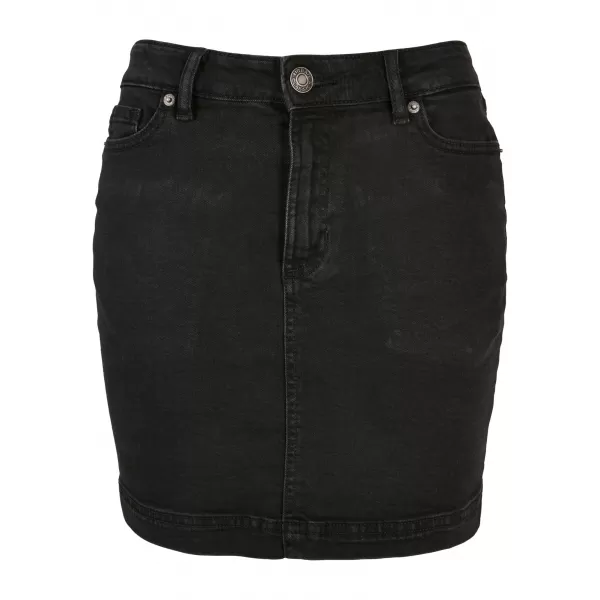  Dámska sukňa URBAN CLASSICS TB4799 Black Washed 