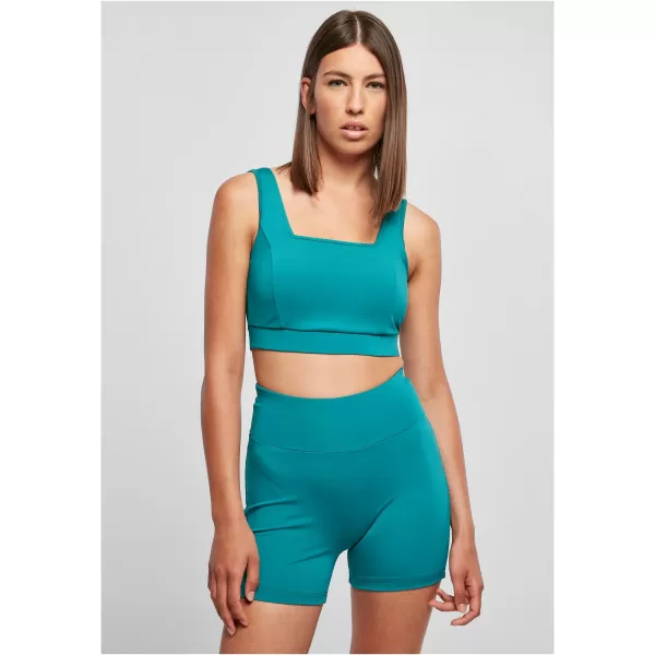  Dámska podprsenka URBAN CLASSICS TB4801 Water GREEN 