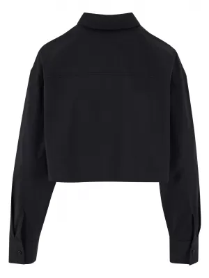 Ženská blúzka URBAN CLASSICS TB6065 čierna