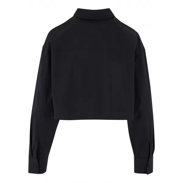  Ženská blúzka URBAN CLASSICS TB6065 čierna 