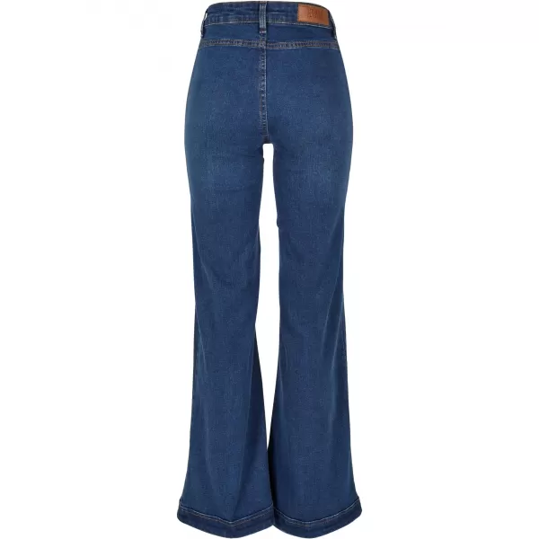  Dámske nohavice URBAN CLASSICS TB5452 Deep Blue Wased 