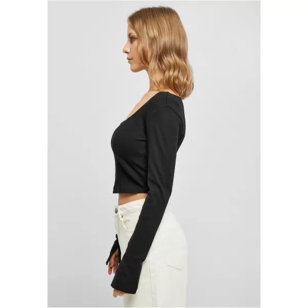  Dámska t -shirt URBAN CLASSICS TB5480 čierna 
