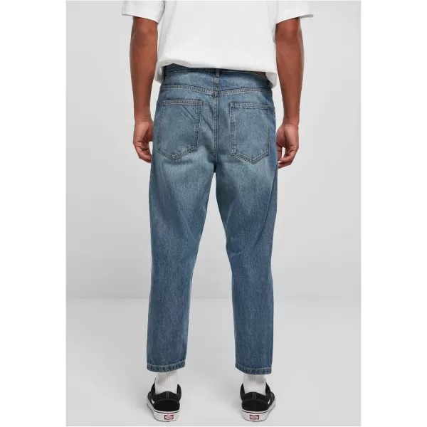  Pánske džínsy URBAN CLASSICS TB5591 Mid Deep BLUE 