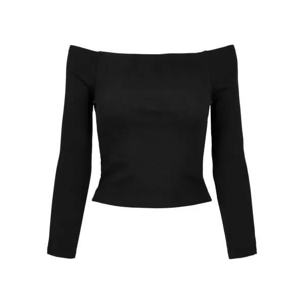  Dámska t -shirt URBAN CLASSICS TB4731 čierna 