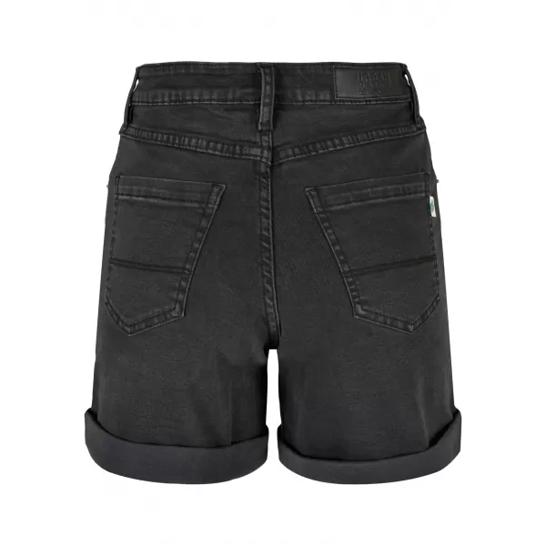  Dámske šortky URBAN CLASSICS TB4796 Black Washed 