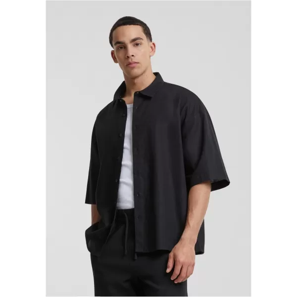  Pánska košeľa URBAN CLASSICS TB6608 čierna 