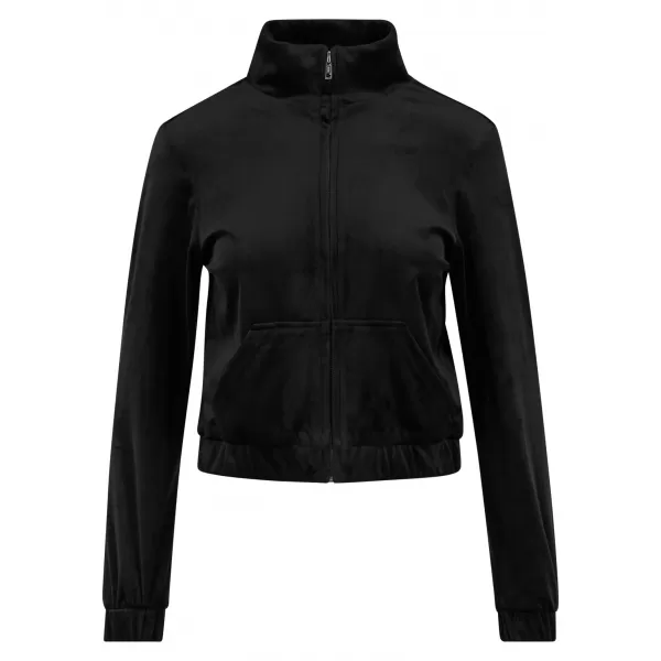  Dámska mikina URBAN CLASSICS TB7113 ČIERNA 