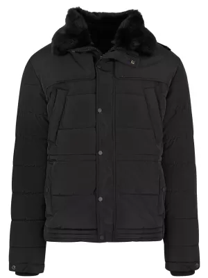 Pánska bunda URBAN CLASSICS TB7259 ČIERNA