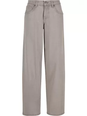 Dámske džínsy URBAN CLASSICS TB7127 ZAPAĽOVAČ ŠPINAVÝ VYPRANÝ