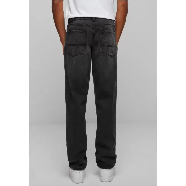  Pánske džínsy URBAN CLASSICS TB6396 Black Washed 