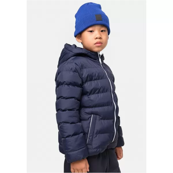  Detská bunda URBAN CLASSICS UCK863 NÁMORNÍCKA/BIELA/NÁMORNÍCKA 