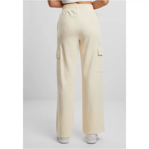  Dámske tepláky URBAN CLASSICS TB6857 biela/piesok 
