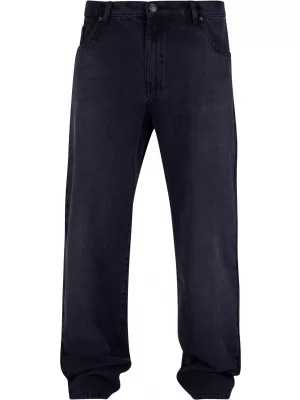 Pánske džínsy URBAN CLASSICS TB6396 Black Washed