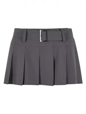 Dámska sukňa URBAN CLASSICS TB7060 TMAVÝ KAMEŇ