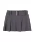 Dámska sukňa URBAN CLASSICS TB7060 TMAVÝ KAMEŇ