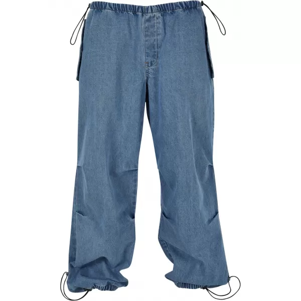  Pánske džínsy URBAN CLASSICS TB6354 SVETLOMODRÉ UMYTÉ 
