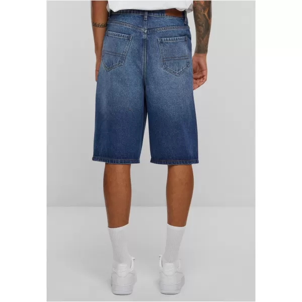  Pánske šortky URBAN CLASSICS TB6639 New Mid Blue Washed 