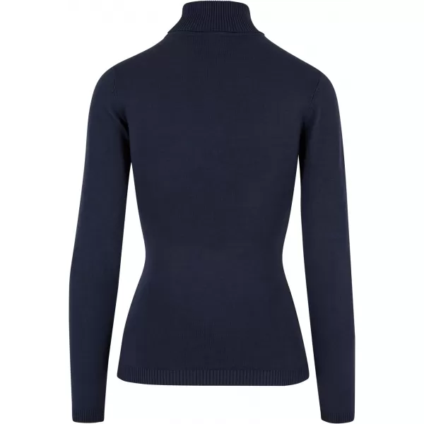  Dámske sveter mestské klasiky TB6115 Navy 
